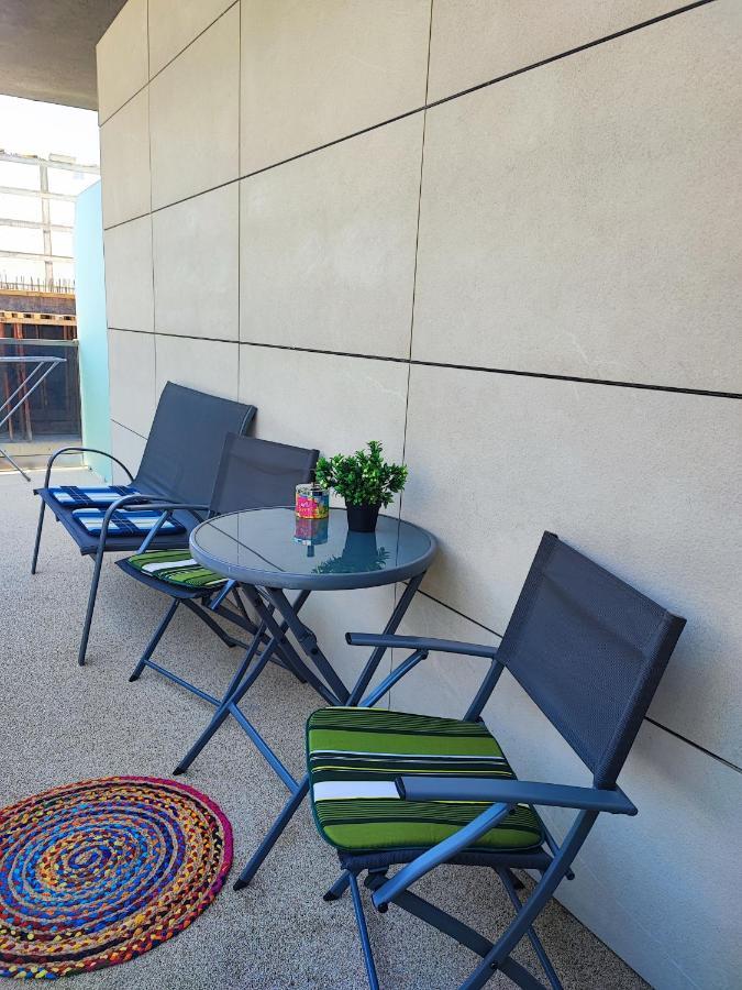 Apartament Studio Teo Blue In Mamaia Nord นาโวดาริ ภายนอก รูปภาพ