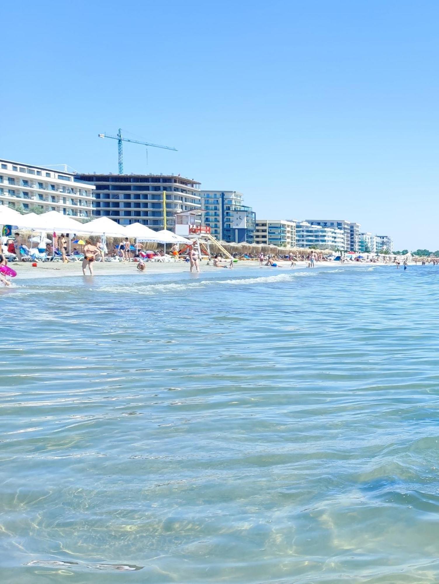 Apartament Studio Teo Blue In Mamaia Nord นาโวดาริ ภายนอก รูปภาพ